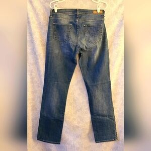 Calvin Klein Women’s Straight Leg Jeans 31x32 Blue Stretch Denim Classic Fit